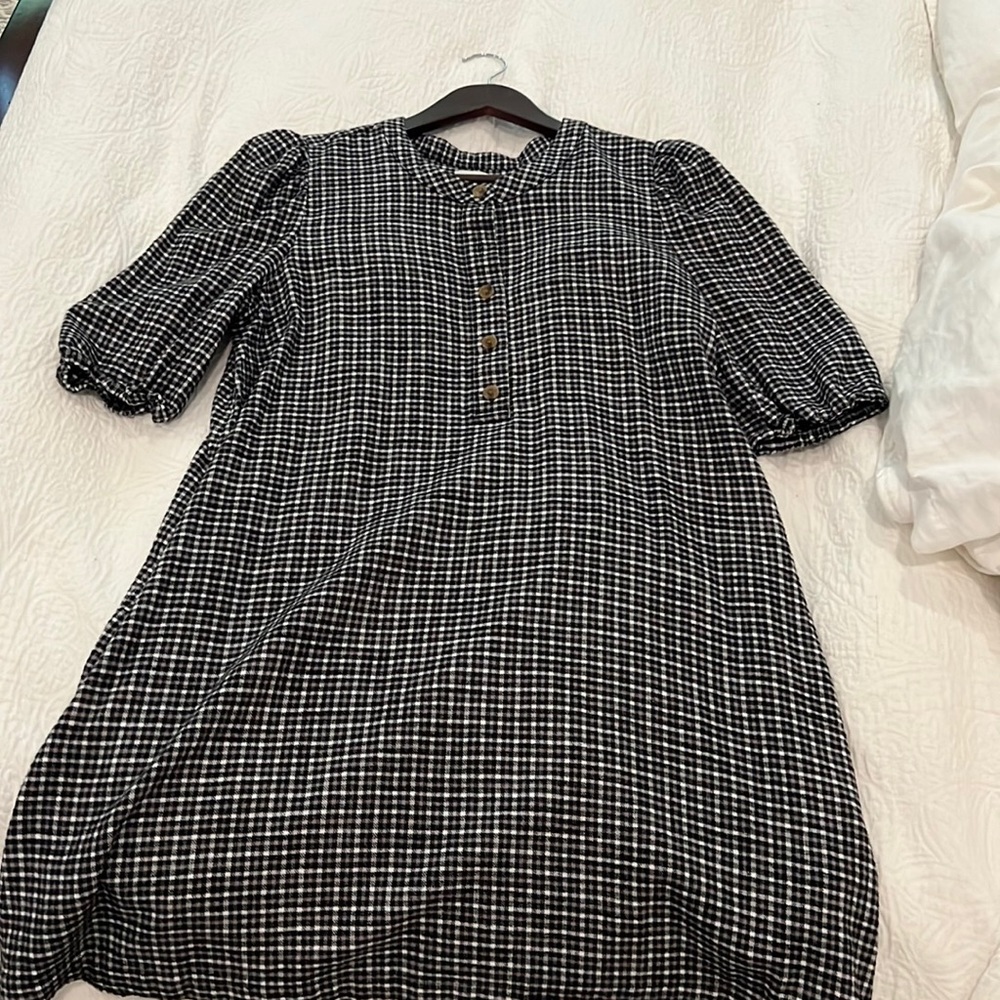 Jcrew flannel dress